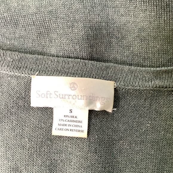 Soft Surroundings Womens Silk Sweater S - Picture 3 of 7
